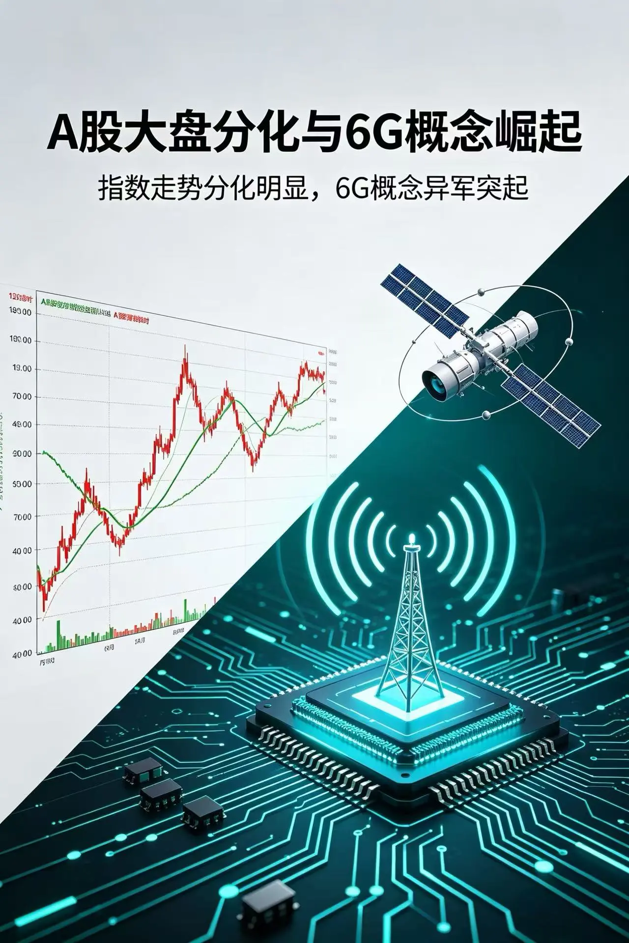 A 股大盘分化与 6G 概念崛起封面 - 2026 年 4 月 18 日行情深度解读