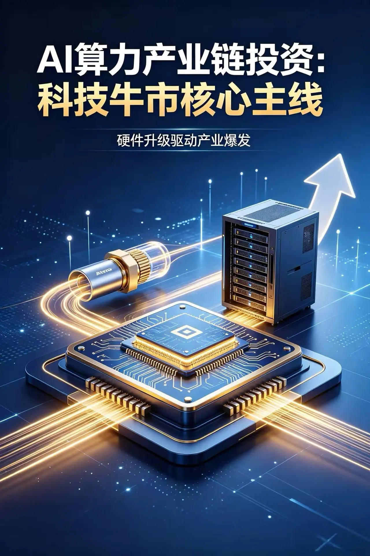 AI 算力产业链投资封面 - 透视科技牛市的核心主线,2026 算力赛道投资机遇解析