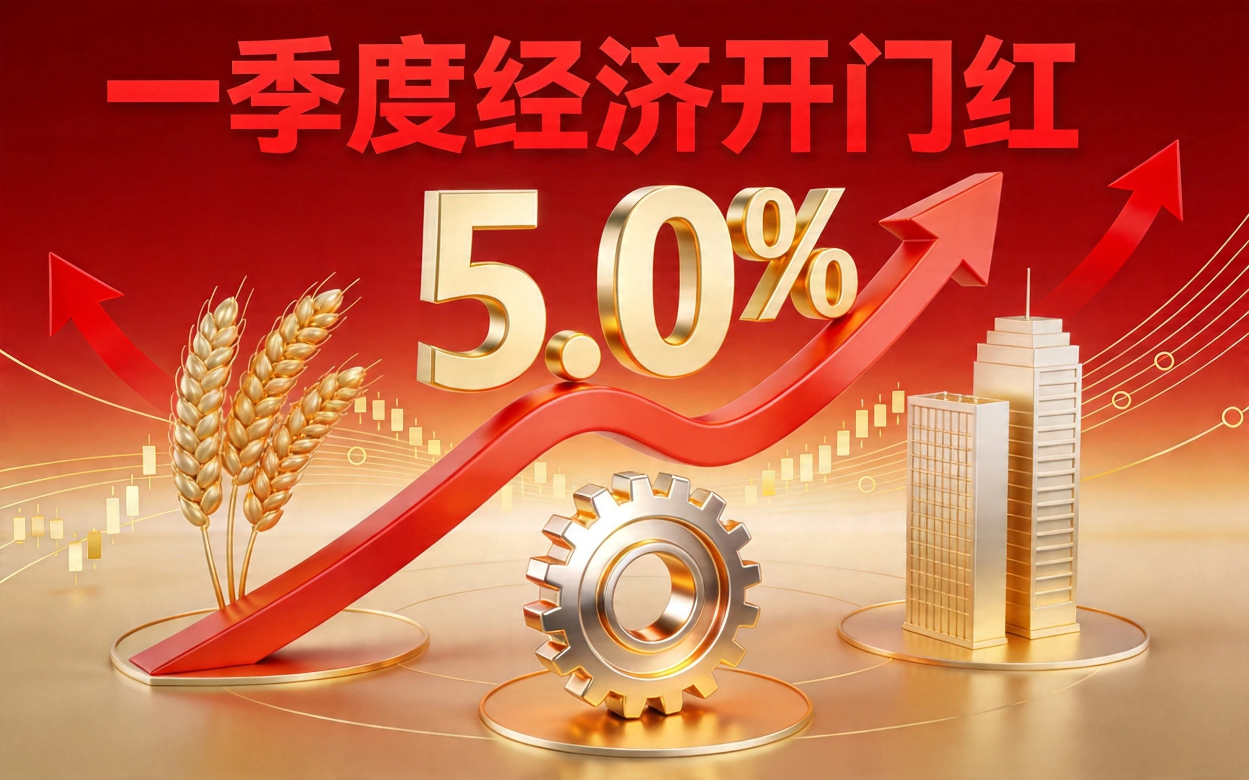 一季度GDP同比增长5.0%，三产协同经济实现良好开局 配图