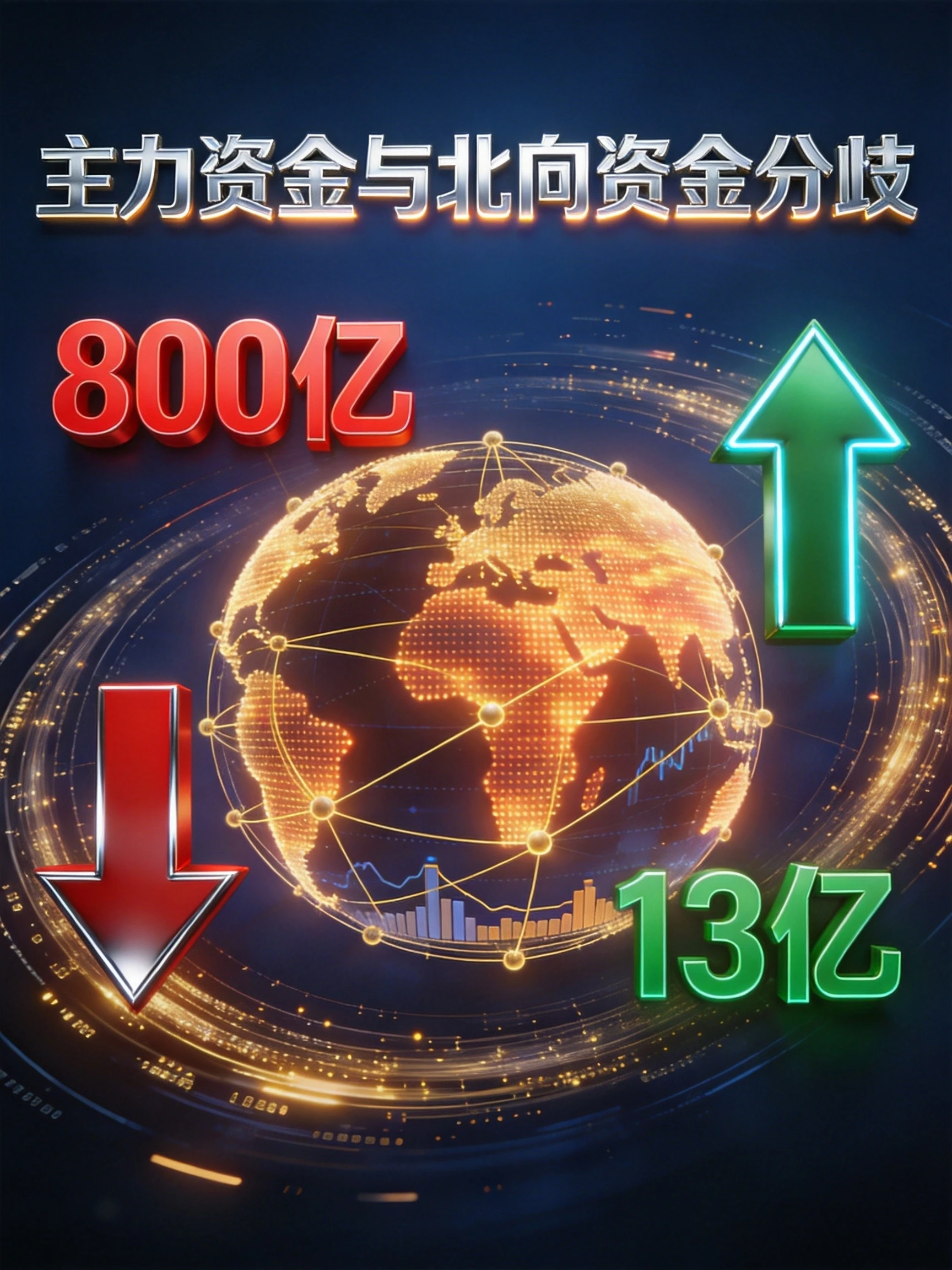 主力资金单日净流出800亿背后:深度拆解当前市场资金流向密码