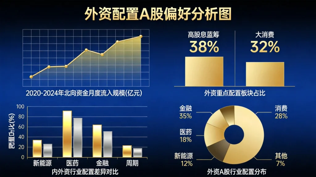 外资偏好高股息蓝筹与大消费核心资产,估值洼地吸引增量资金