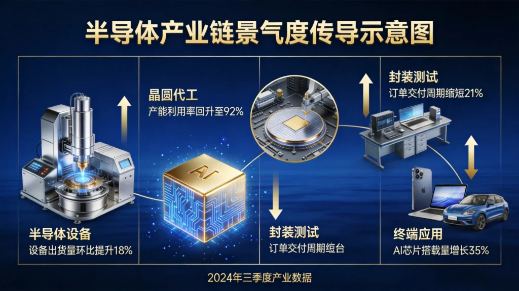 全球半导体产业链景气度回升,AI算力需求驱动国产替代加速