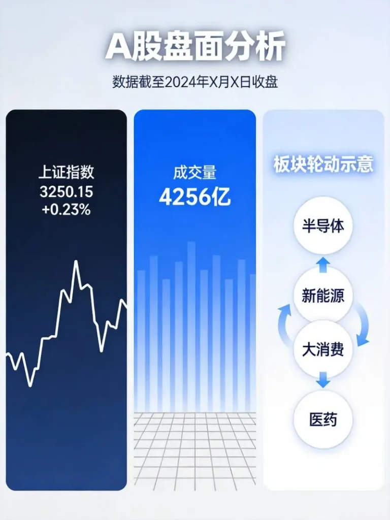 A股指数走势与成交量分析
