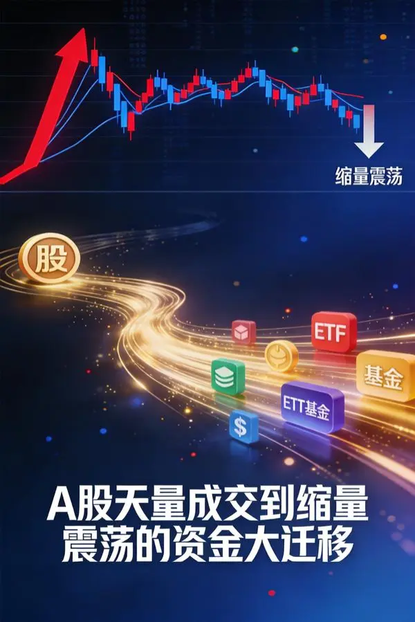 A股天量到缩量封面 资金大迁移