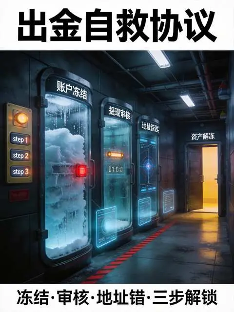 出金遇阻先别慌:OKX账户冻结、提现审核、地址填错的最全自救时间线