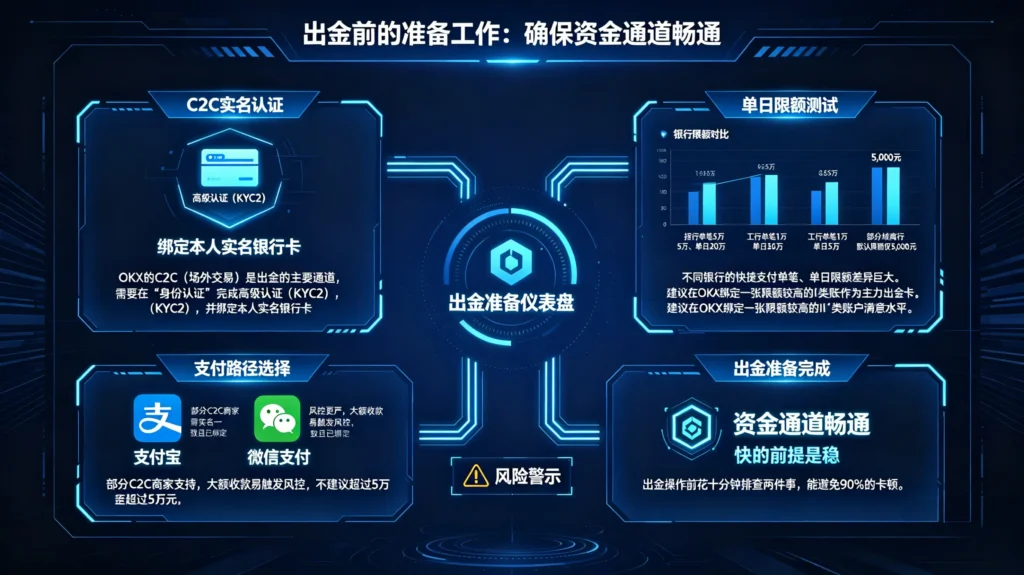 出金前的准备工作