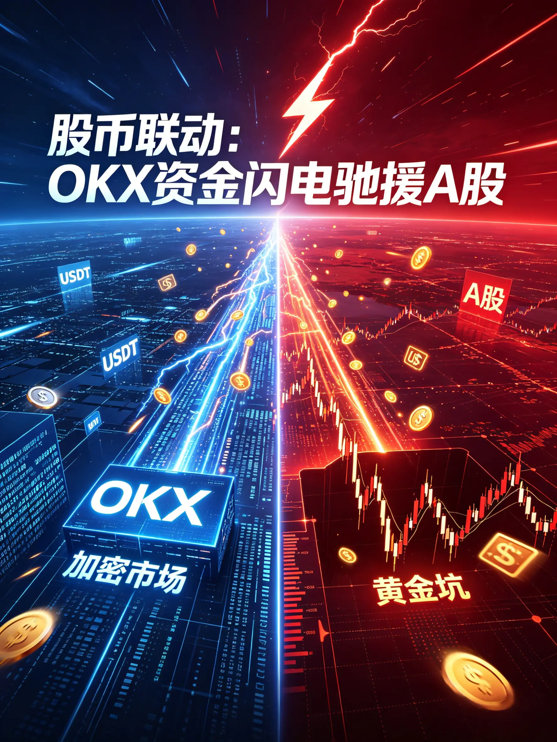 股市急跌闪电补仓:手把手教你用OKX快速出金,2分钟回流A股账户