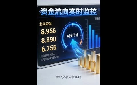 北向资金连续八日净流入与A股3万亿量能变化,外资配置硬科技与新能源板块资金流向