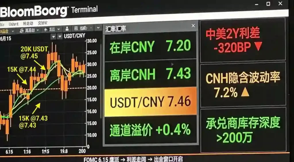 OKX三面板汇率利差交易台