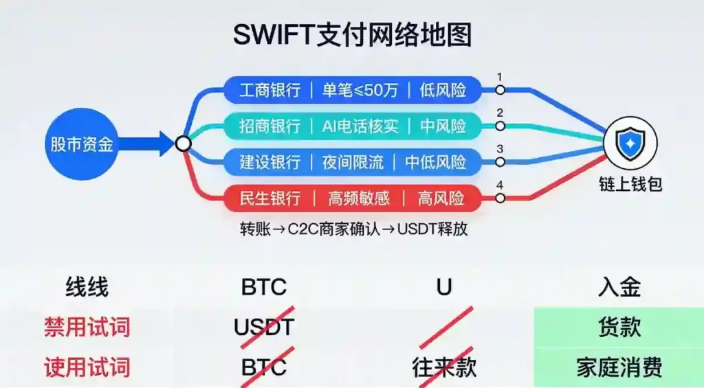四银行通道风险路由拓扑