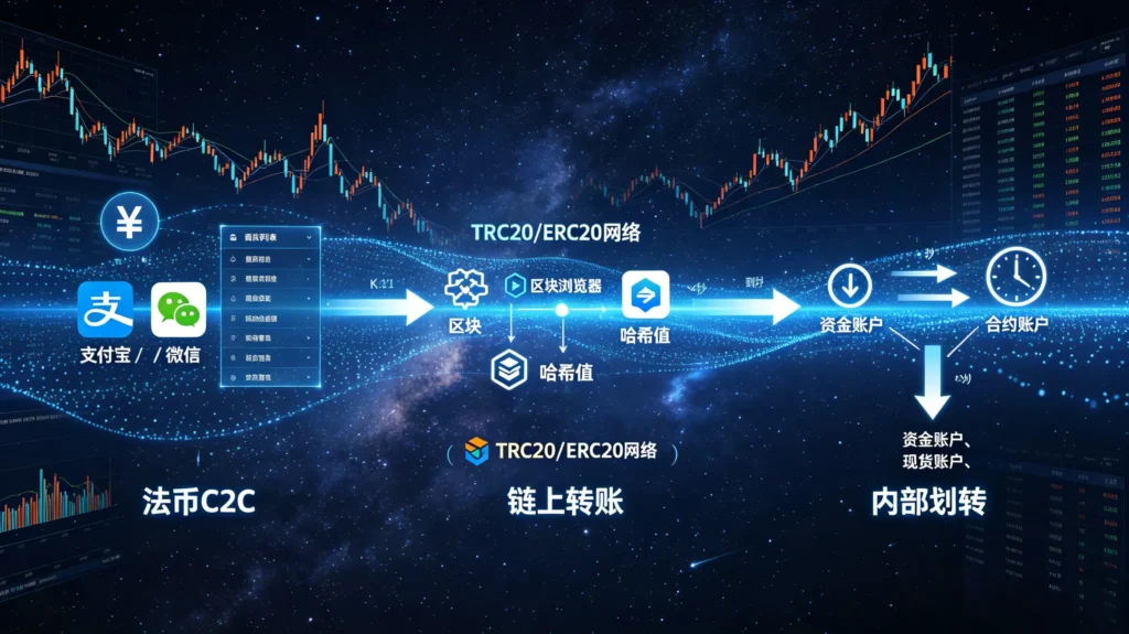 从法币到数字资产的完整充值流程