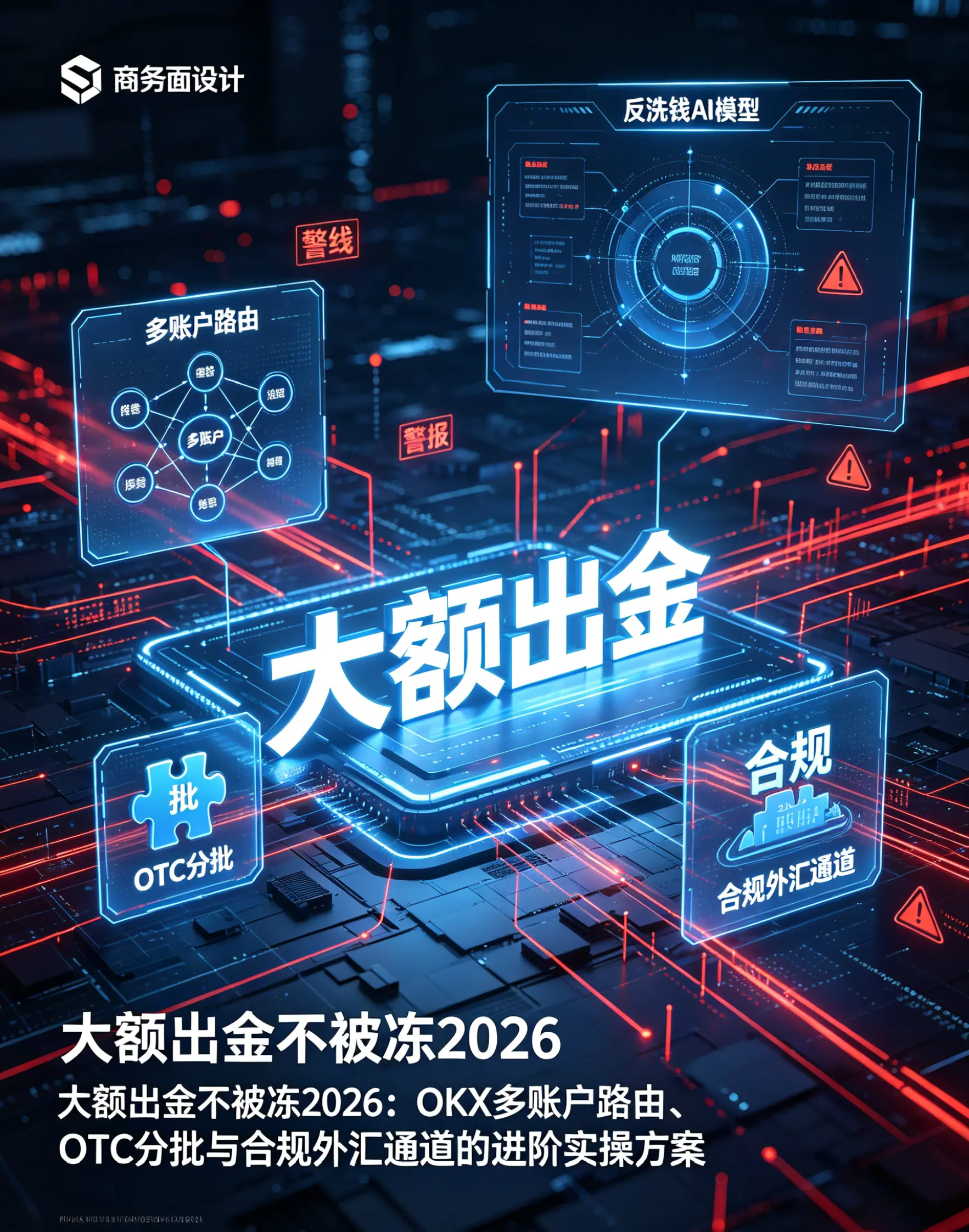 大额出金不被冻:交易所多账户路由、OTC分批与合规外汇通道的进阶实操方案