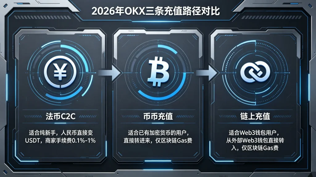 OKX 充值路径对比