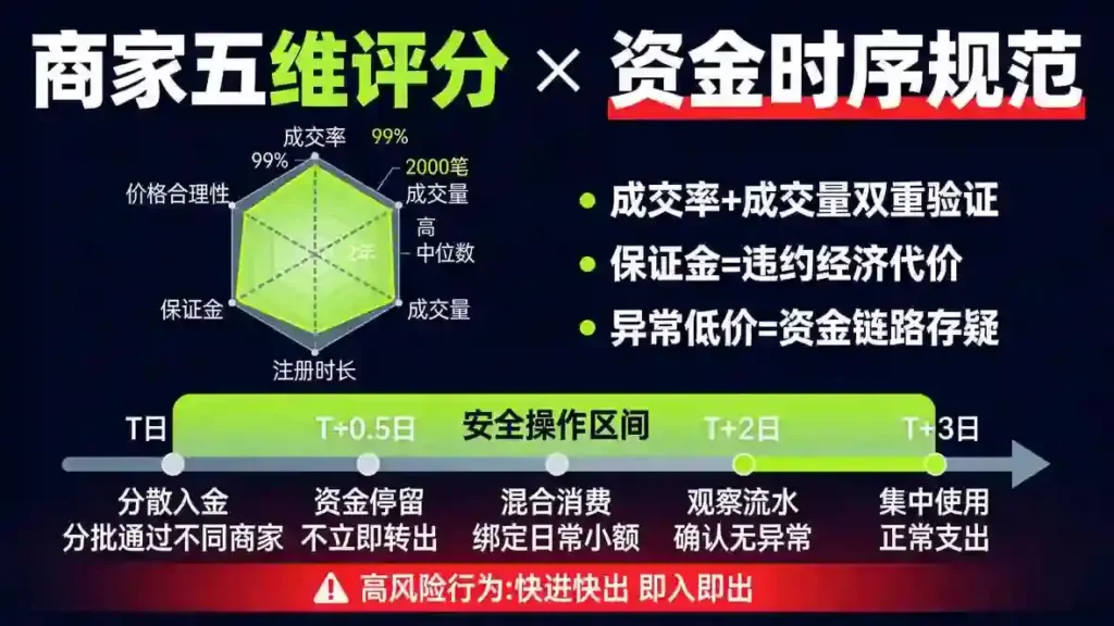 商家五维雷达与资金时序规范