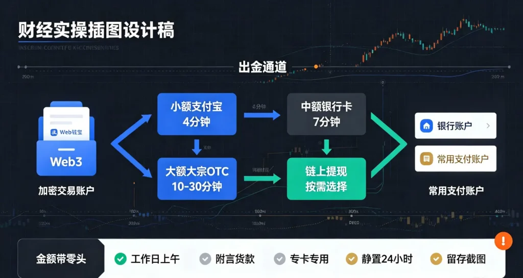 出金路径与防冻卡