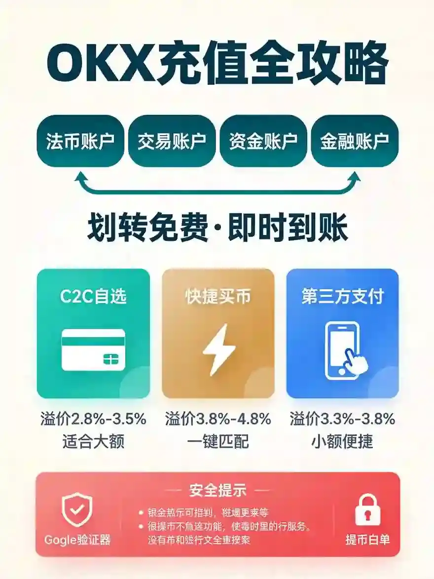 交易所充值全流程:C2C、银行卡与第三方支付3种方式一次讲清楚