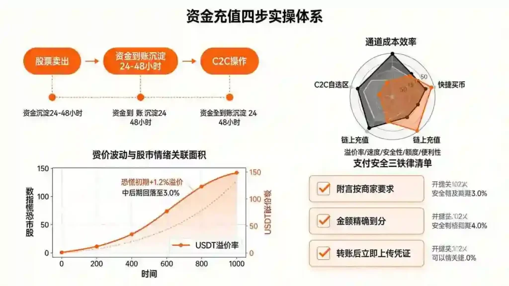 资金沉淀三通道雷达图