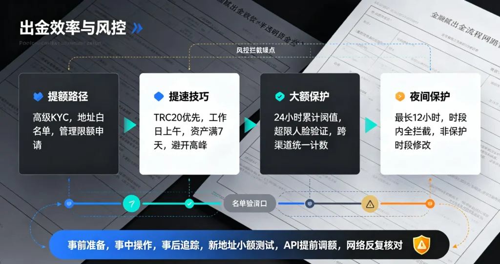 出金效率与风控地图