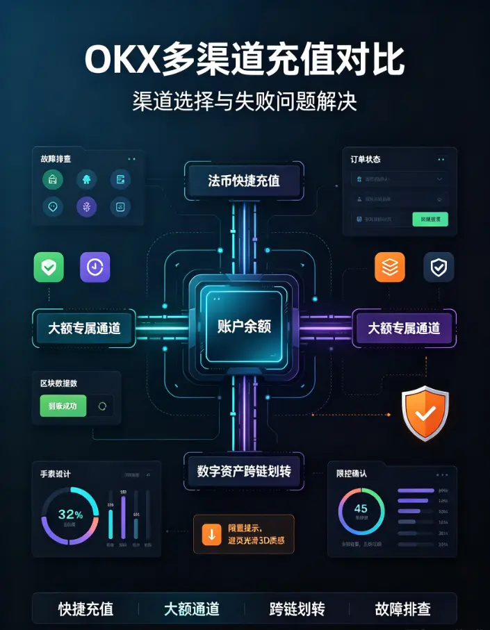 交易所多渠道充值方式对比与常见失败问题解决方法