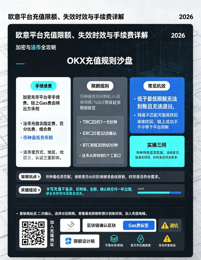 欧亿平台充值的限额说明、到账时效与手续费详解